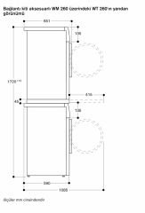 Gaggenau WT260110 200 Serisi Sıcak Hava Pompalı Çamaşır Kurutma Makinesi 9 Kg