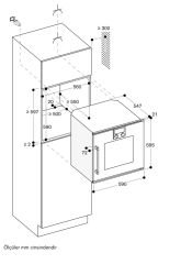 Gaggenau BOP250112 200 Serisi Fırın 60 x 60 Cm Kapı Menteşesi Sağa Metalik