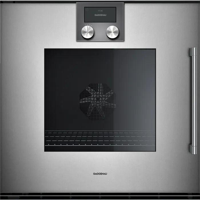 Gaggenau BOP221112Serisi Fırın 60 x 60 Cm Kapı Menteşesi Solda Metalik