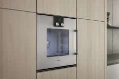 Gaggenau BOP251112 Serisi Fırın 60 x 60 Cm Kapı Menteşesi Solda Metalik
