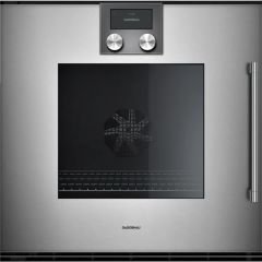 Gaggenau BOP251112 Serisi Fırın 60 x 60 Cm Kapı Menteşesi Solda Metalik