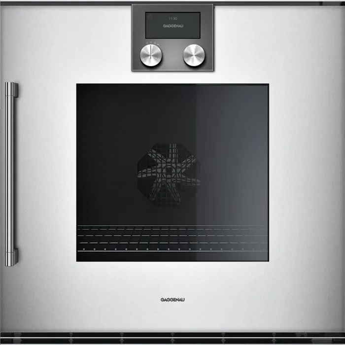 Gaggenau BOP210132 200 Serisi Fırın 60 x 60 Cm Kapı Menteşesi Sağa, Gümüş