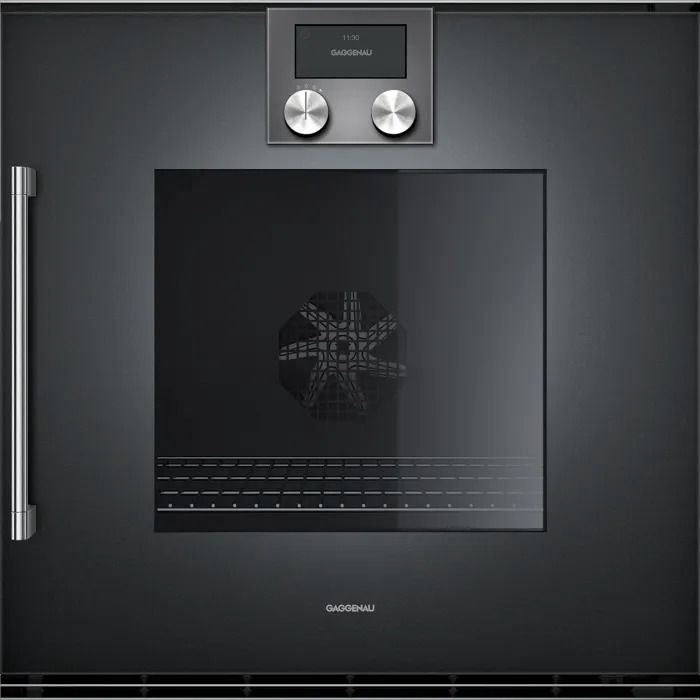 Gaggenau BOP220102 200 Serisi Fırın 60 x 60 Cm Kapı Menteşesi Sağa, Antrasit