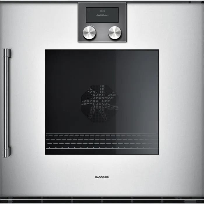 Gaggenau BOP250132200 Serisi Fırın 60 x 60 Cm Kapı Menteşesi Sağa Gümüş