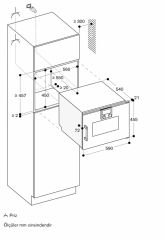 Gaggenau  BSP251101 200 Serisi Buharlı Fırın 60 x 45 Cm Kapı Menteşesi Solda Gaggenau Anthracite