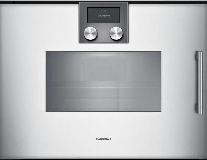 Gaggenau  BSP251131 200 Serisi Buharlı Fırın 60 x 45 Cm Kapı Menteşesi Solda Gaggenau Silver