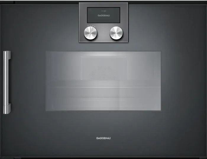 Gaggenau  BSP260101 200 serisi Buharlı Fırın 60 x 45 Cm Kapı Menteşesi Sağa Gaggenau Anthracite