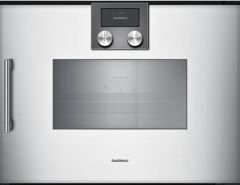 Gaggenau BSP270131 200 Serisi Buharlı Fırın 60 x 45 Cm Kapı menteşesi Sağa Gaggenau Silver