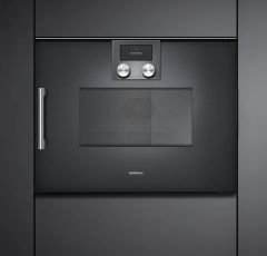Gaggenau BMP250100 200 serisi Kombine Özellikli Mikrodalga Fırın 60 x 45 Cm Kapı Menteşesi Sağa Antrasit