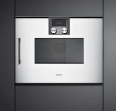 Gaggenau BMP250110 200 serisi Kombine Özellikli Mikrodalga Fırın 60 x 45 Cm Kapı Menteşesi Sağa Metalik