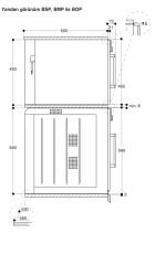 Gaggenau BMP251130 200 serisi Kombine Özellikli Mikrodalga Fırın 60 x 45 Cm Kapı Menteşesi Solda Gümüş