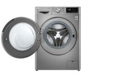 LG F4V3VRWKPE Kurutmalı Çamaşır Makinesi Buharlı 9/6 Kg Metalik Gri