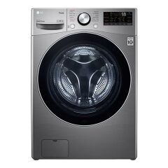 LG F4V3VRWKPE Kurutmalı Çamaşır Makinesi Buharlı 9/6 Kg Metalik Gri