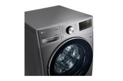 LG F0L9DGP2S Kurutmalı Çamaşır Makinesi Buharlı 14/8 Kg Metalik Gri