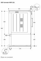 Gaggenau WSP222132 200 Serisi Isıtma Çekmecesi 60 x 29 Cm Gümüş