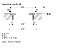 Gaggenau  CI262105 200 Serisi İndüksiyonlu Ocak 60 Cm