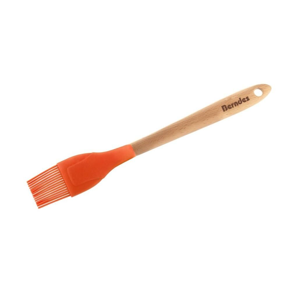 Berndes 009039 Ahşap/Silikon Mutfak Fırçası