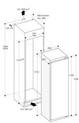 Gaggenau RC289300 200 Serisi Vario Soğutucu 177.5 x 56 cm SoftClosing Düz Menteşe