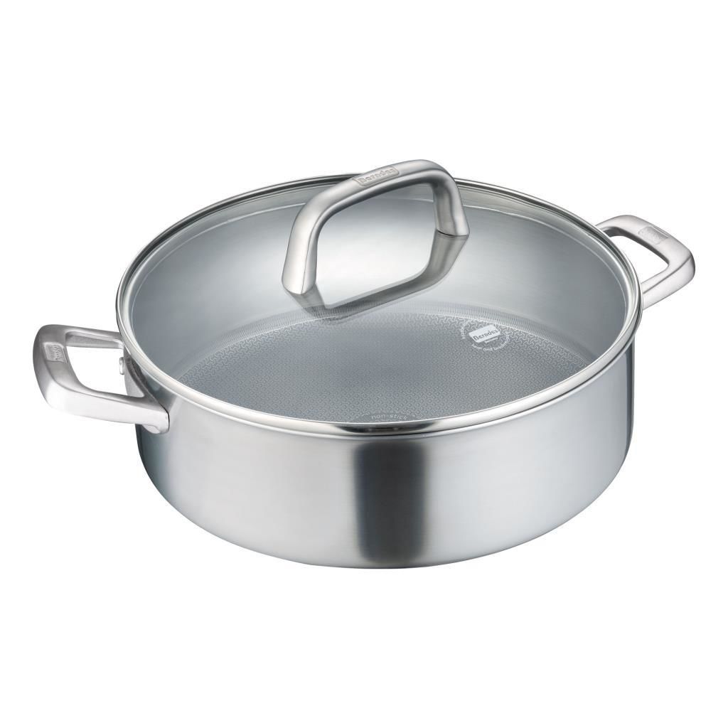 Berndes 099212 Tricion Pro Paslanmaz Çelik Pilav/Karnıyarık Tenceresi 28cm