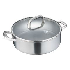 Berndes 099212 Tricion Pro Paslanmaz Çelik Pilav/Karnıyarık Tenceresi 28cm