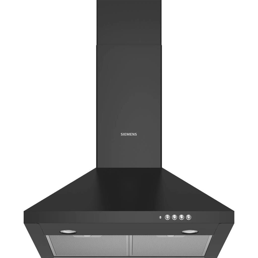 Siemens LC64PCC60T İQ100 Duvar Tipi Davlumbaz Siyah