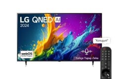 LG 86QNED80T6A 86 inç LG QNED AI QNED80 4K Smart TV AI Sihirli Kumanda