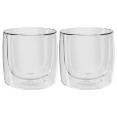 Zwilling 395002150 Çift Camlı 2'li Viski Bardağı Seti