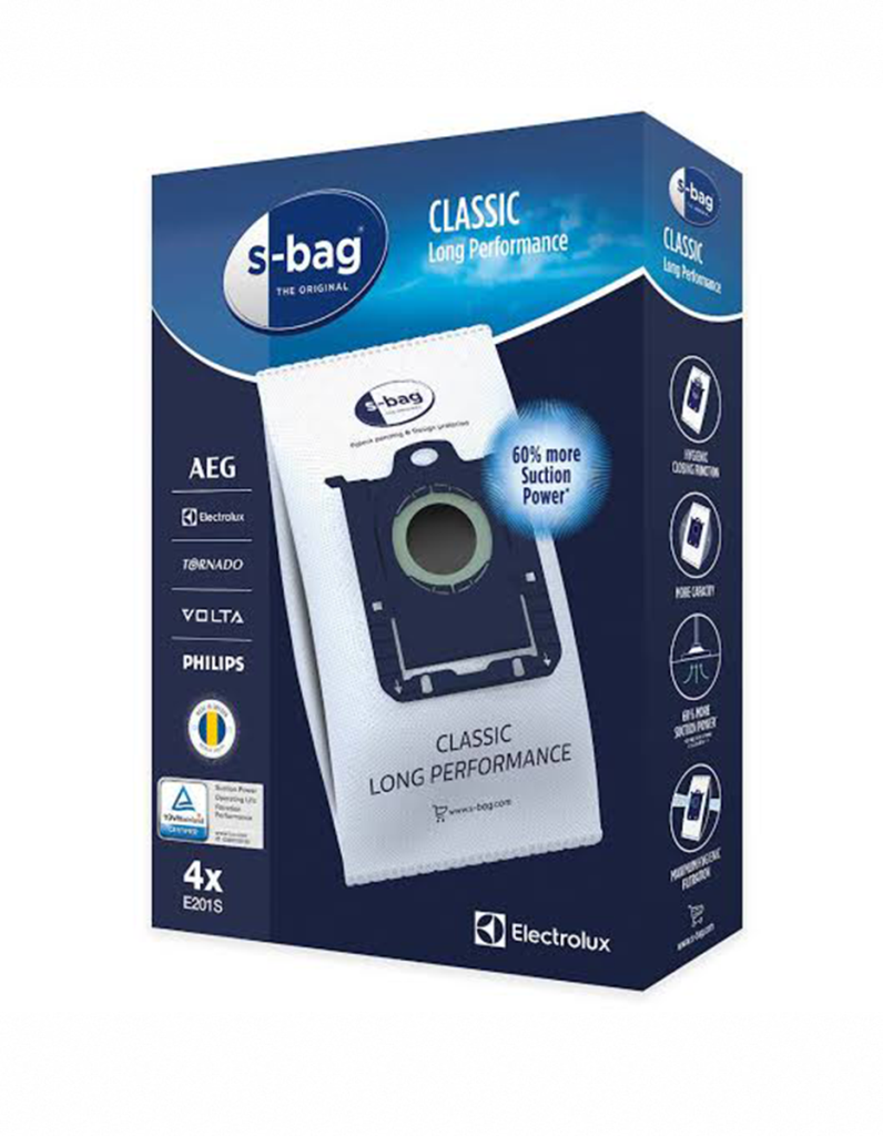 Electrolux E201S S-BAG 4x Toz Torbası