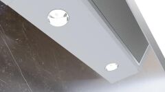 Siemens LC67KPJ20T iQ500 Duvar Tipi Davlumbaz 60 cm Beyaz Cam Yüzey