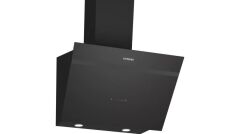 Siemens LC66KPJ60T İQ300 Duvar Tipi Davlumbaz 60 cm Siyah Cam