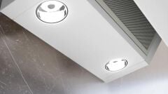 Siemens LC64KPJ20T iQ100 Duvar Tipi Davlumbaz 60 cm Beyaz Cam Yüzey
