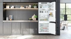 Siemens KB96NADD0 iQ500 Alttan Donduruculu Ankastre Buzdolabı 193.5 x 70.8 cm softClosing Düz Menteşe