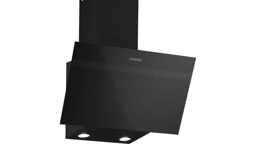 Siemens LC63KPJ60T iQ100 Duvar Tipi Davlumbaz Siyah Cam