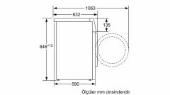 Siemens WM16XMH0TR iQ700 Çamaşır Makinesi 10 kg 1600 dk.dev.