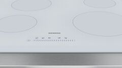 Siemens ET612FEA1E iQ100 Ankastre Elektrikli Ocak Beyaz