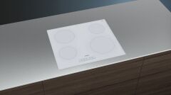 Siemens ET612FEA1E iQ100 Ankastre Elektrikli Ocak Beyaz