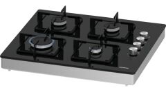 Siemens EO0C6PO12O iQ100 Set Üstü Gazlı Ocak Siyah