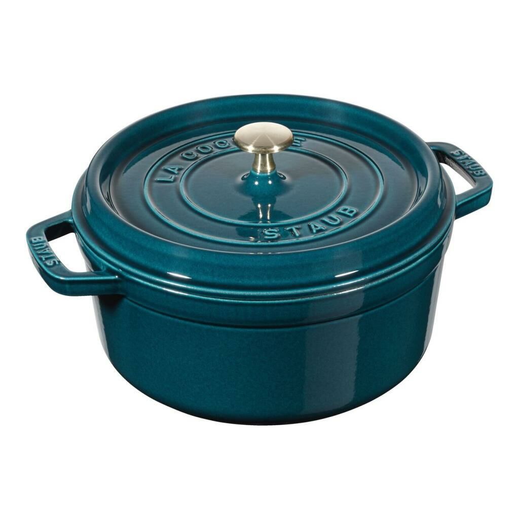 Staub 405091370 La Cocotte Döküm Tencere Akdeniz Mavisi 26 CM 5,25 L