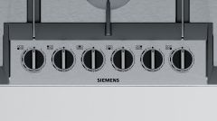 Siemens EC9A5TB90 iQ500 Ankastre Gazlı Ocak Çelik
