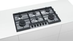Siemens EC9A5TB90 iQ500 Ankastre Gazlı Ocak Çelik