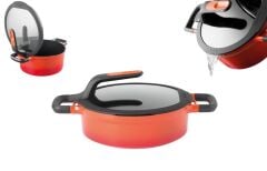Berghoff 8501037 Gem Stay Cool Pilav Tenceresi Turuncu