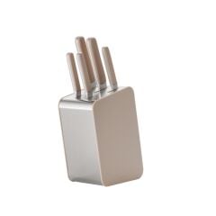 Berghoff Home Elements 6lı Bıçak Bloğu Seti Mushroom