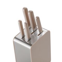 Berghoff Home Elements 6lı Bıçak Bloğu Seti Mushroom