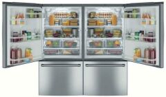 io mabe Twin Pro Alttan Donduruculu Çelik Kaplamalı 4 Kapılı Buzdolabı 1060 Litre