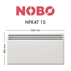 Nobo Front NFK4T 15 Panel Isıtıcı 1500 Watt