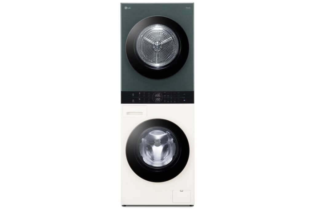 LG Washtower W4W8BVKK2HM 1400 Devir 12 kg / 10 kg Kurutmalı Çamaşır Makinesi
