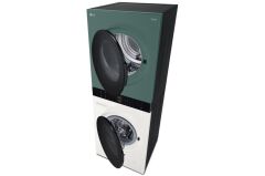 LG Washtower W4W8BVKK2HM 1400 Devir 12 kg / 10 kg Kurutmalı Çamaşır Makinesi