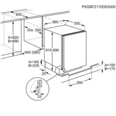 Electrolux LYB2AF82S Ankastre Derin Dondurucu