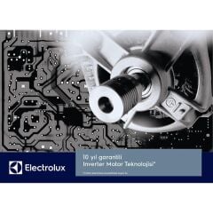 Electrolux EW6D39CBT 600 Serisi GentleCare 118 l XXL Tamburlu D Enerji Sınıfı 9 kg Isı Pompalı Inverter Kurutma Makinesi