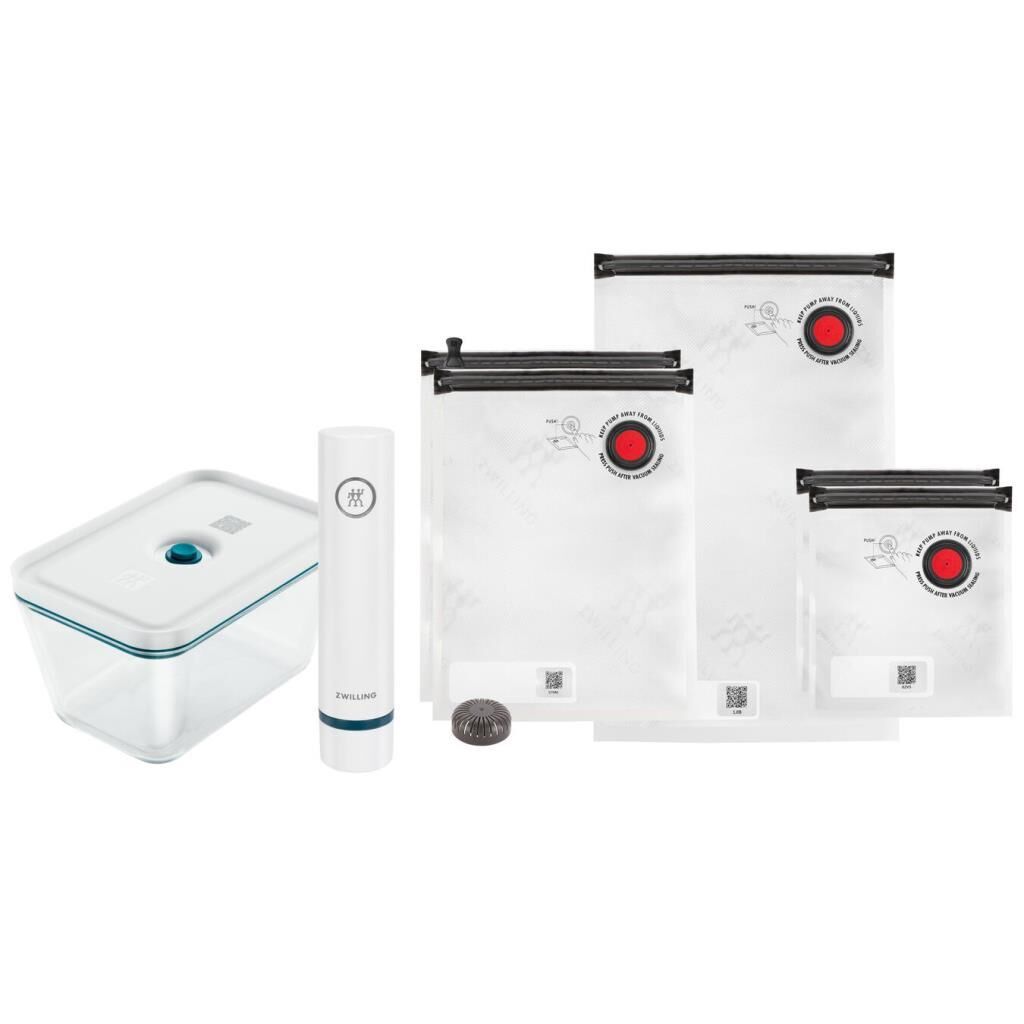 Zwilling 368150190 Fresh & Save Vakumlu Başlangıç Seti Cam 7-Parça
